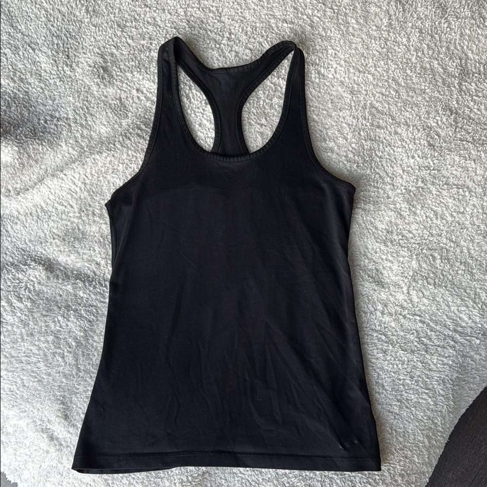 Women's Nike Black Racerback Tank Top